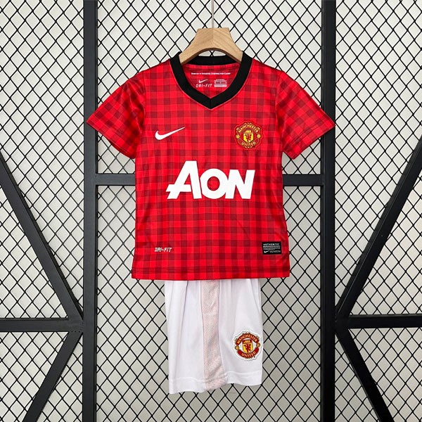 Camiseta Manchester United Primera equipo Niño Retro 2012 2013
